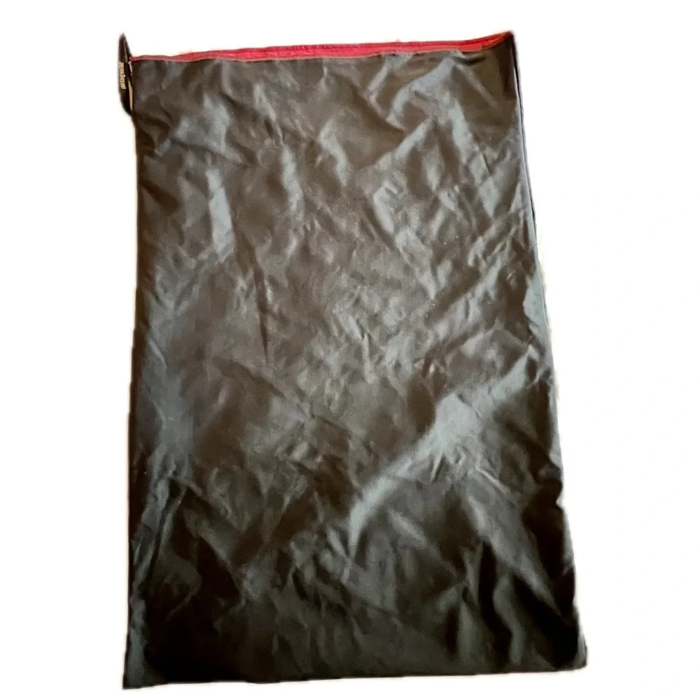 Patagonia Drawstring‎ Pouch Bag Reusable Storage Bag gift bag laundry bag Black